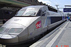 Franzoesischen Tgv Zug Im Bahnhof Gare De Luxembourg