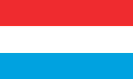 Flag of grand duchy of luxembourg photo