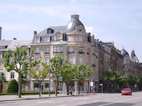 Luxembourg city architecture photo