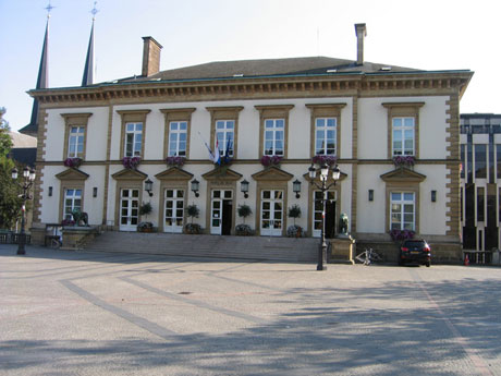 Luxembourg city hall photo
