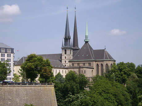 Cattedrale Notredame a Lussemburgo foto