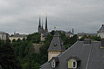 Panorama sulla città vecchia di Lussemburgo